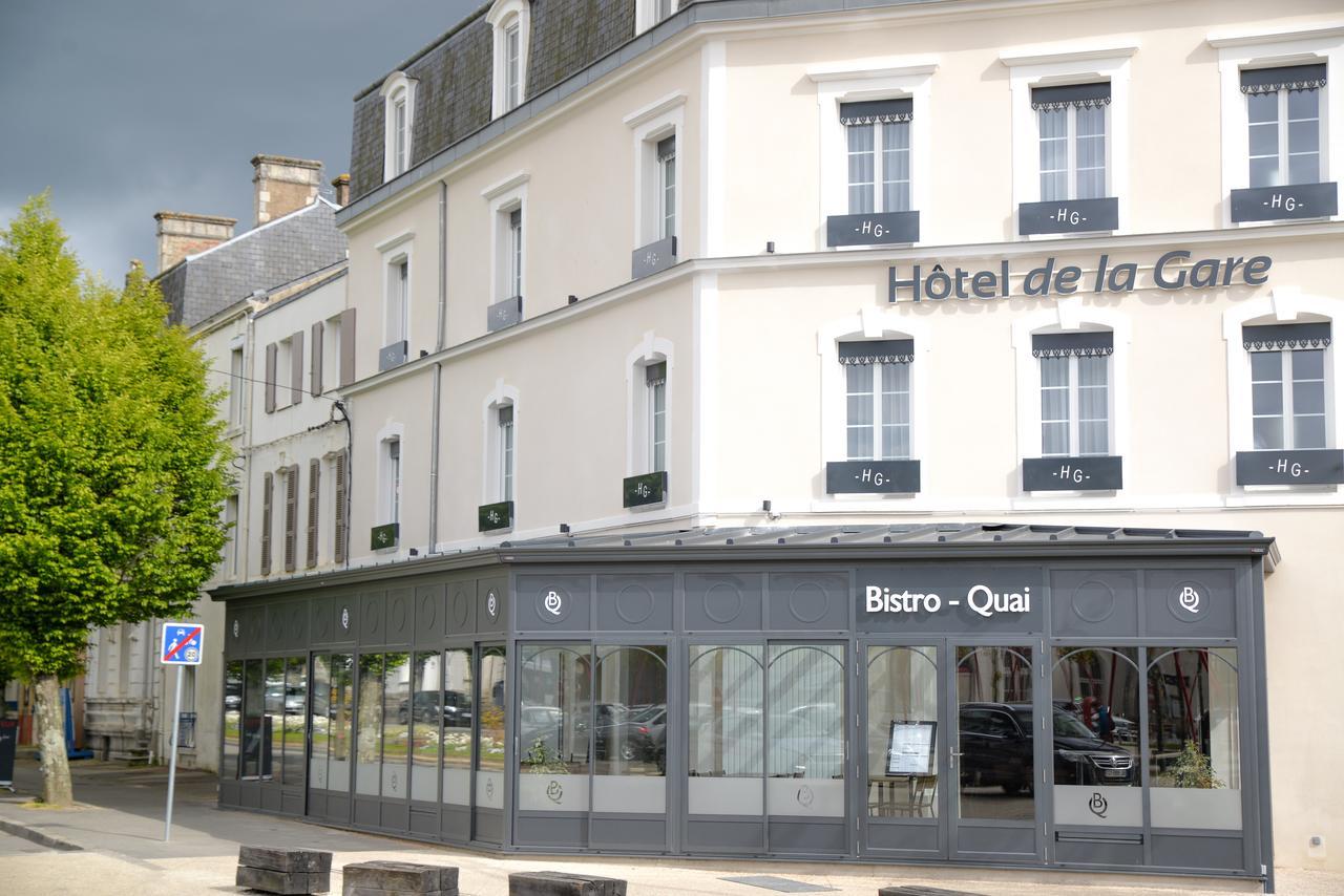 Hotel De La Gare - Restaurant Bistro Quai La Roche-sur-Yon Esterno foto